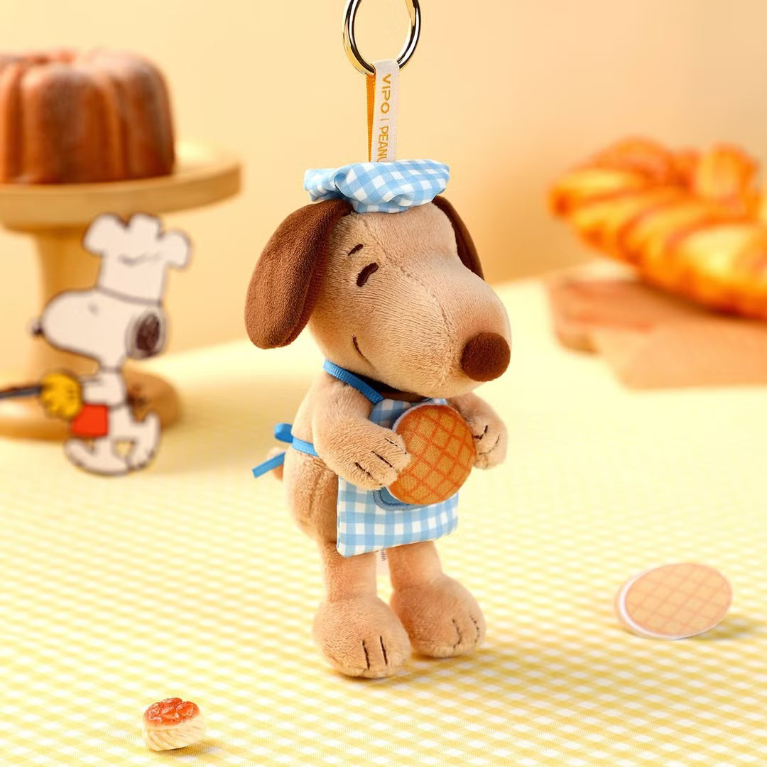 VIPO x Peanuts Snoopy Plush Keychains Bakery Series Blind Box