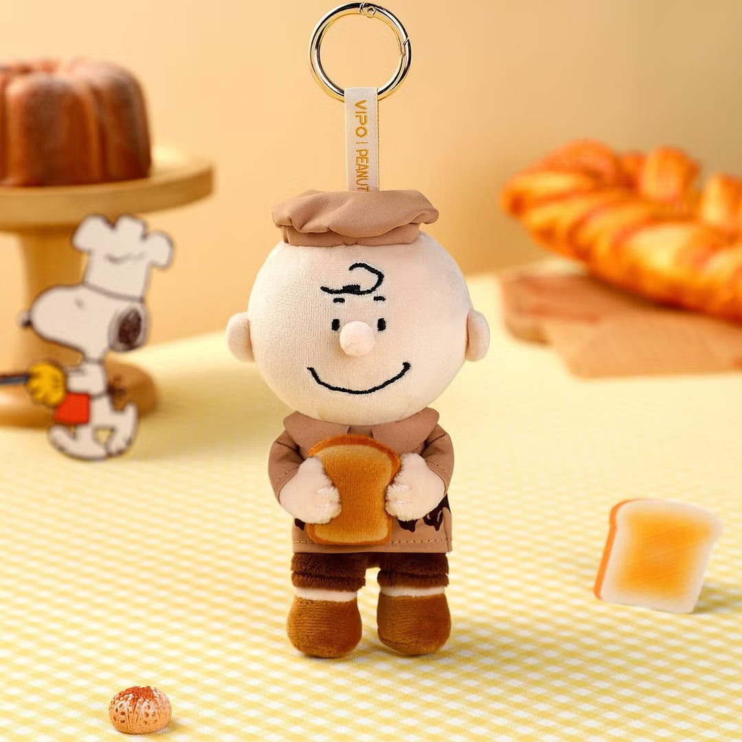VIPO x Peanuts Snoopy Plush Keychains Bakery Series Blind Box