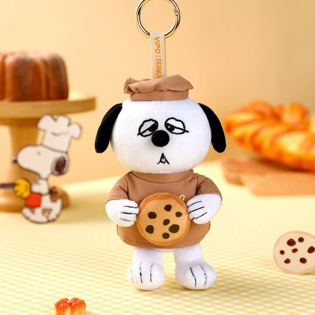 VIPO x Peanuts Snoopy Plush Keychains Bakery Series Blind Box