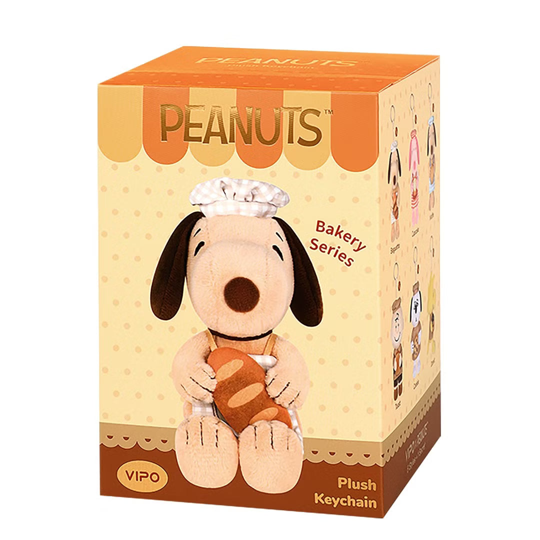 VIPO x Peanuts Snoopy Plush Keychains Bakery Series Blind Box