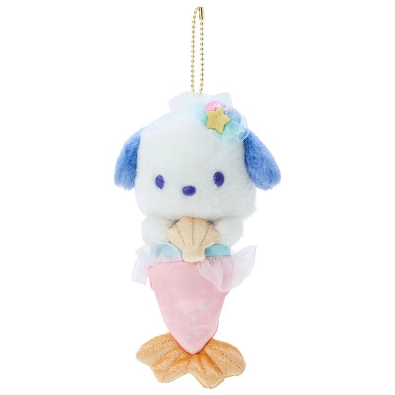Sanrio Original Characters Mermaid Plush Keychain