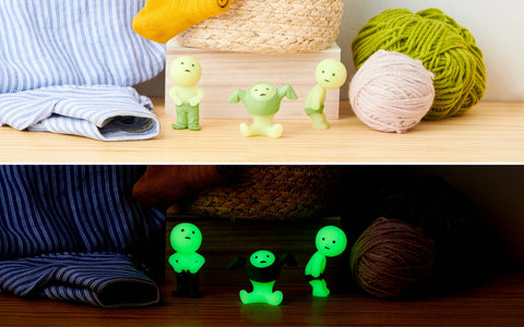 smiski dressing series Dreams Glow in The Dark Figure, Series, Random Style, 1 Pack : Video Games SMISKI Dressing Series NEKO
