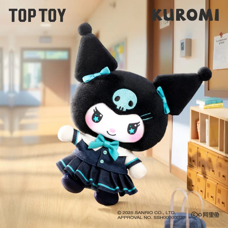 TOP TOY Kuromi School Life Plush Pendant Series