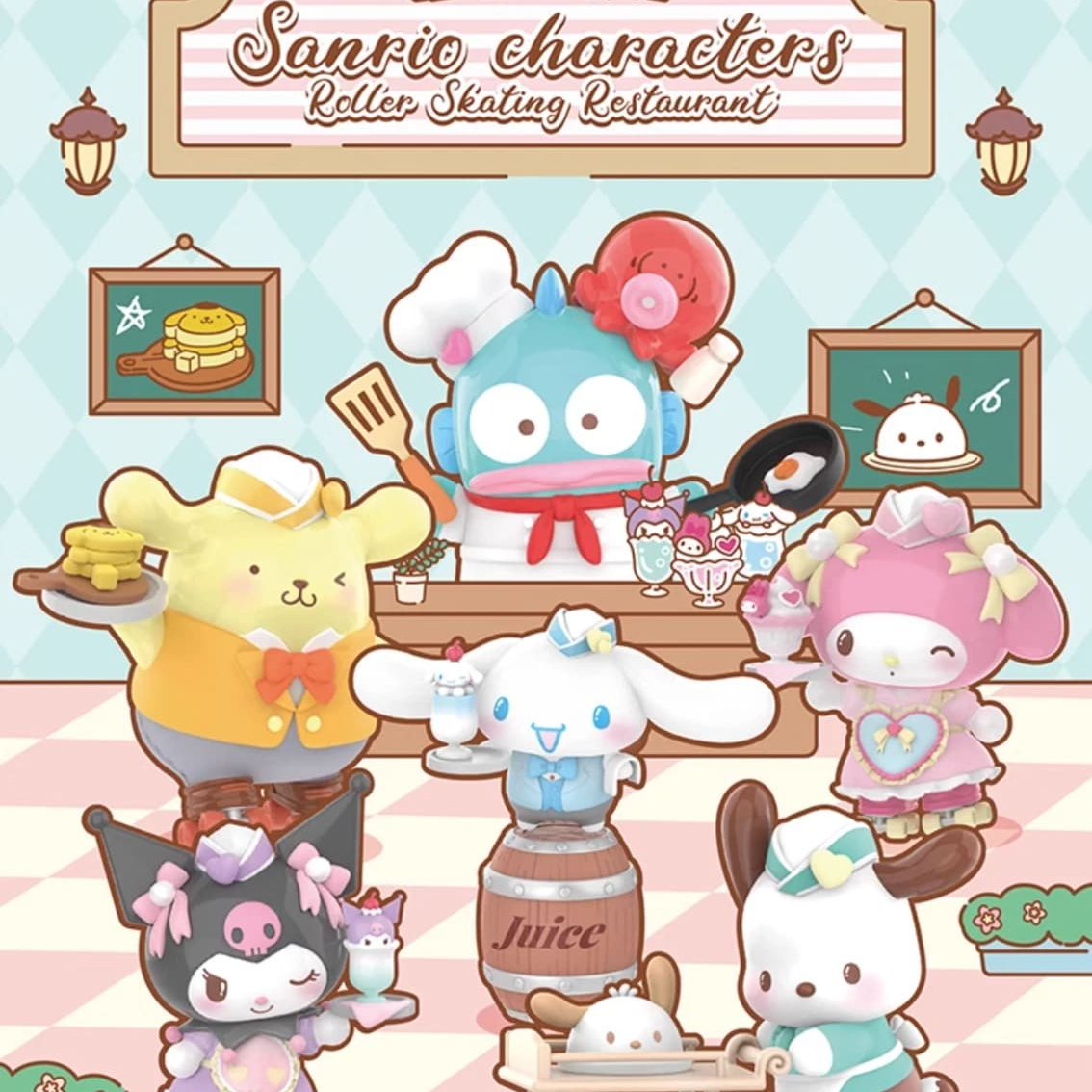 TOP TOY Sanrio Characters Roller Skating Restaurant
