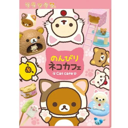 Re-ment Rilakkuma Relaxing Cat Cafe Blind Box Collection.