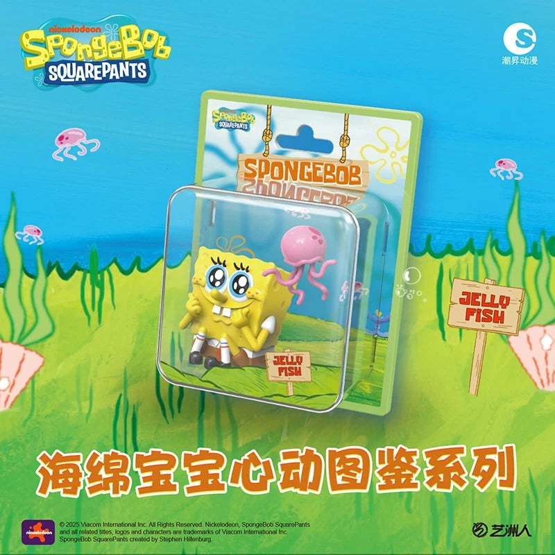 X11 SpongeBob Characters Friend Forever Magnet Blind Box Collection.