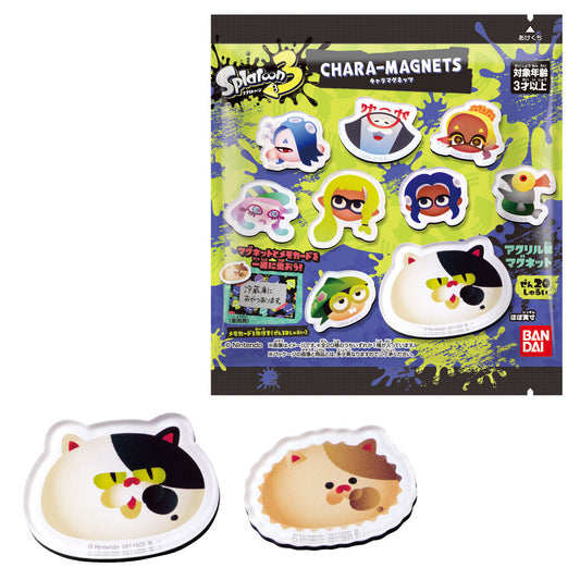 Bandai Splatoon 3 Character Magnets Series