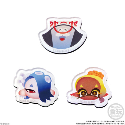 Bandai Splatoon 3 Character Magnets Series