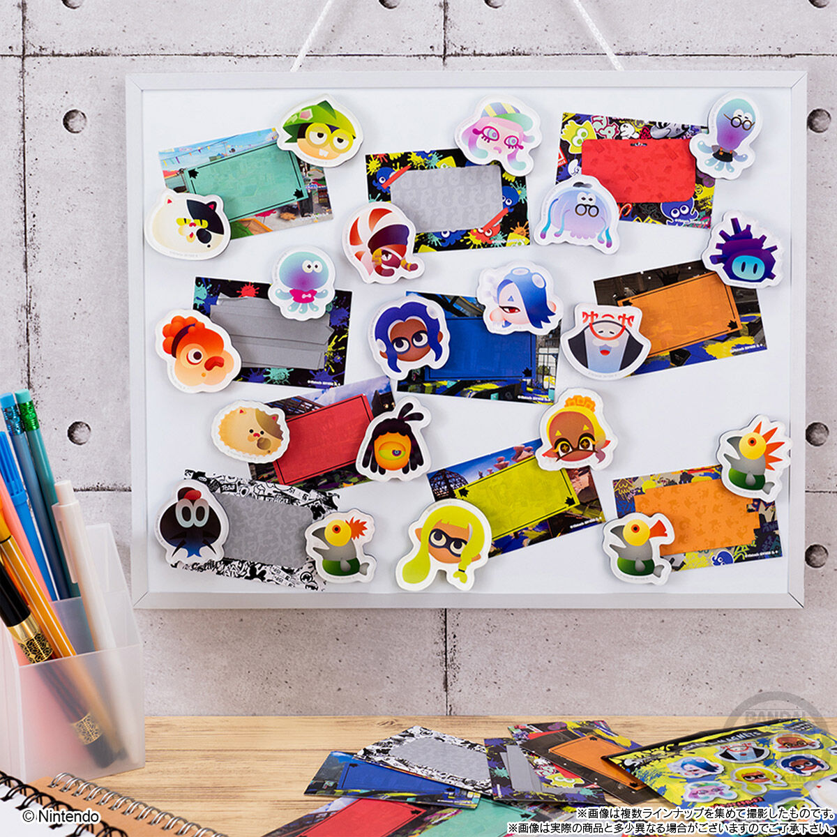 Bandai Splatoon 3 Character Magnets Series