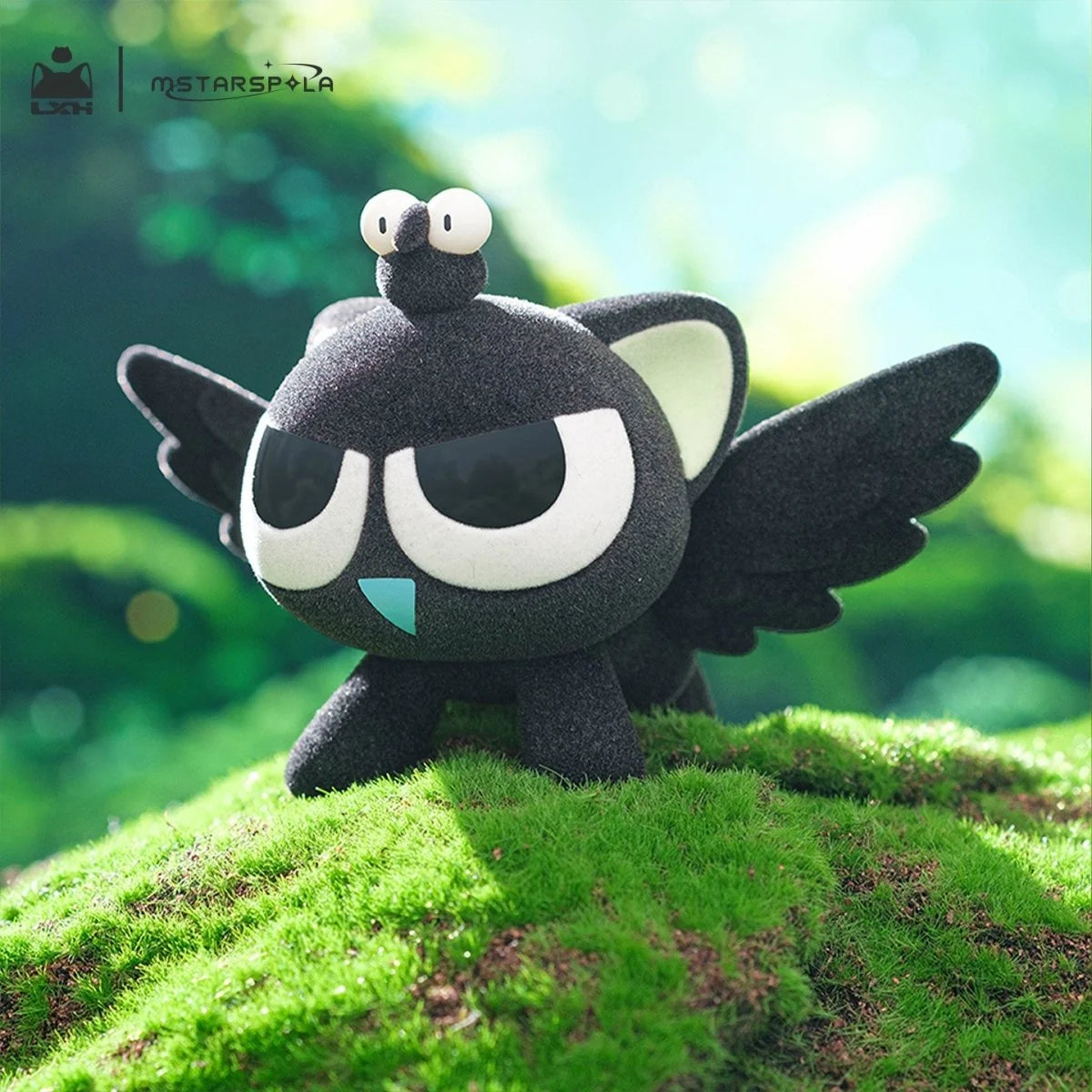 The Legend of Hei Luo XiaoHei Please Pet the Fluffy Kitty Flocking Series