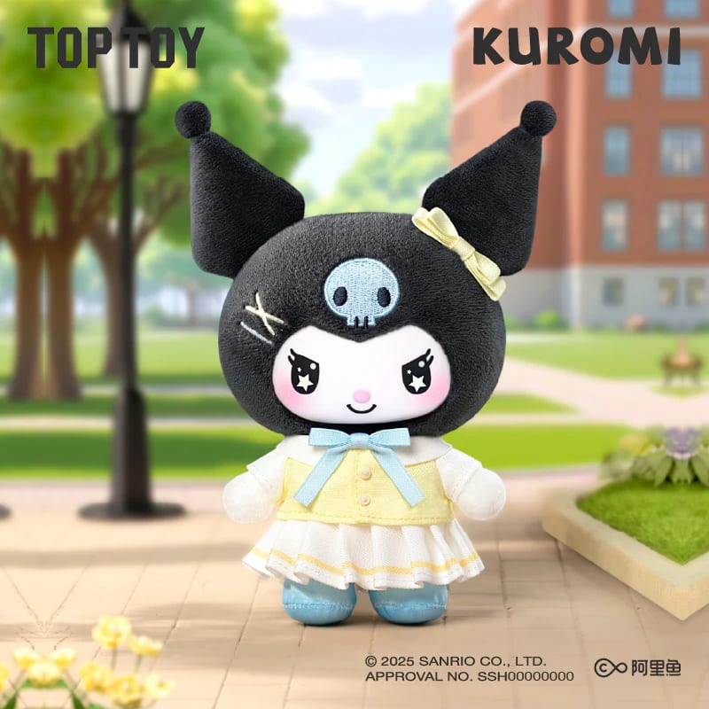 TOP TOY Kuromi School Life Plush Pendant Series