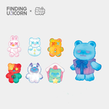 FINDING UNICORN ShinWoo The Cold Hug Series Plush Blind Box