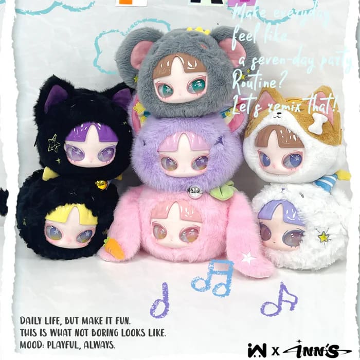 INN'S Let's Party Series Plush Blind Box