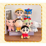 Crayon Shinchan - Sitting in a Row Plush Series