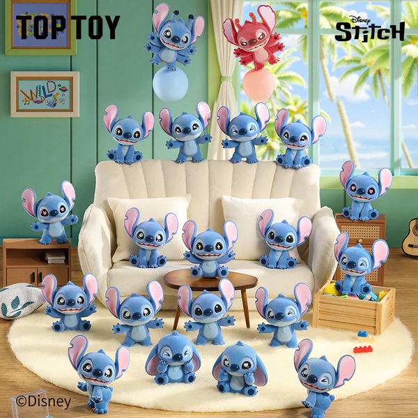 TOP TOY Disney Stitch Mini Fluffy Series Blind Bags