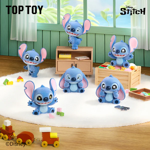 TOP TOY Disney Stitch Mini Fluffy Series Blind Bags