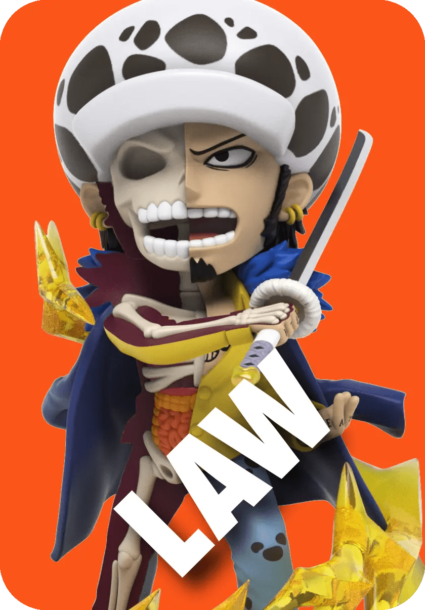 Mighty Jaxx One Piece Freeny’s Hidden Dissectibles Wano Arc Edition