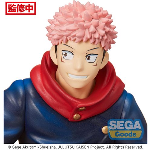 Sega Jujutsu Kaisen Premium Perching Yuji Itadori Figure