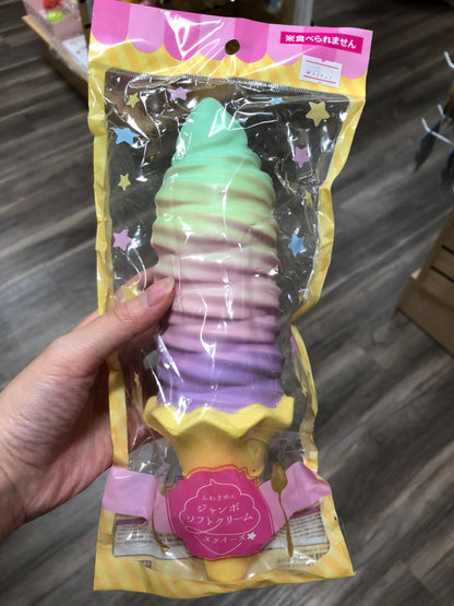 Rainbow Ice Cream Squishy