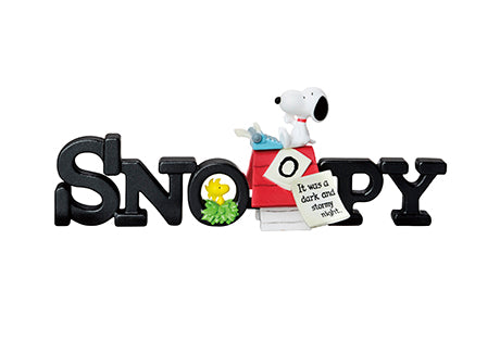Re-Ment Snoopy Collection of Words 2 Blind Box Desktop Decor