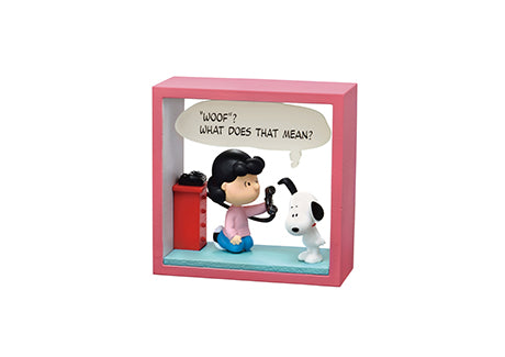 Re-Ment Snoopy Comic Cube Collection Miniature Shop Furniture