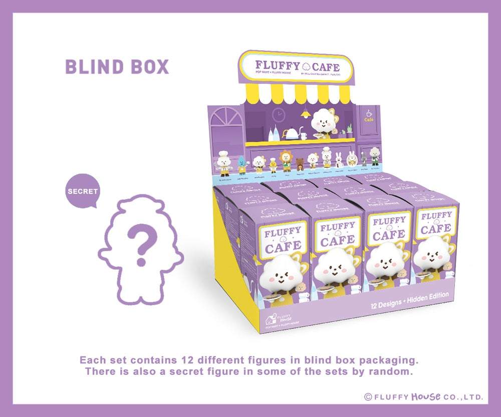 Mr. White Cloud Mini Series 3 Fluffy Cafe Edition