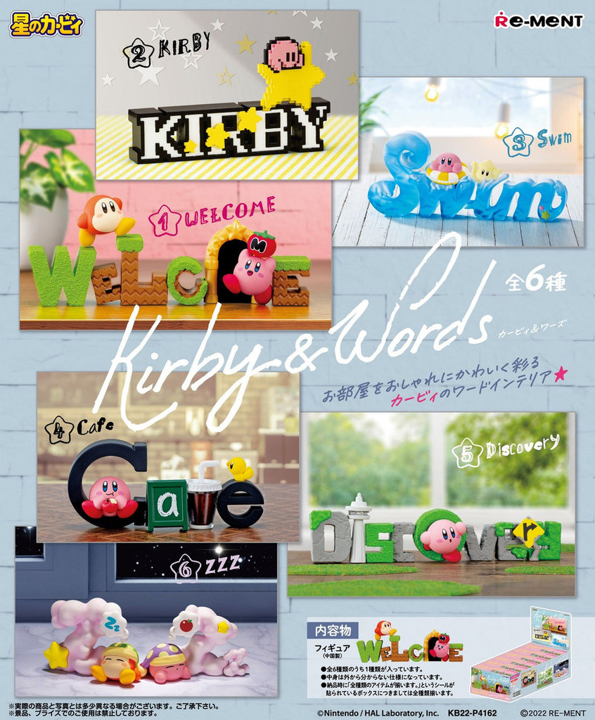 Re-ment Kirby and Words Collection