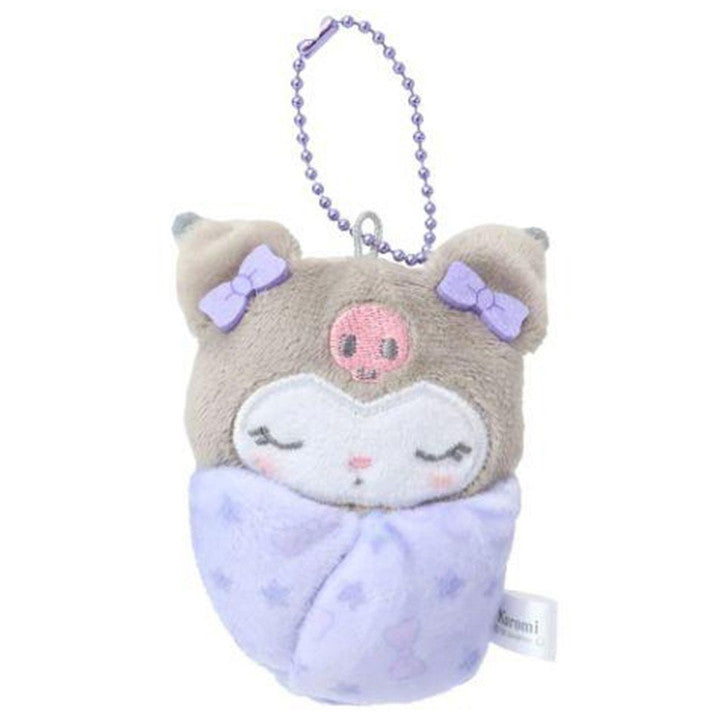 OST Sanrio Friends Swaddle Mascot Plush Ball Keychain