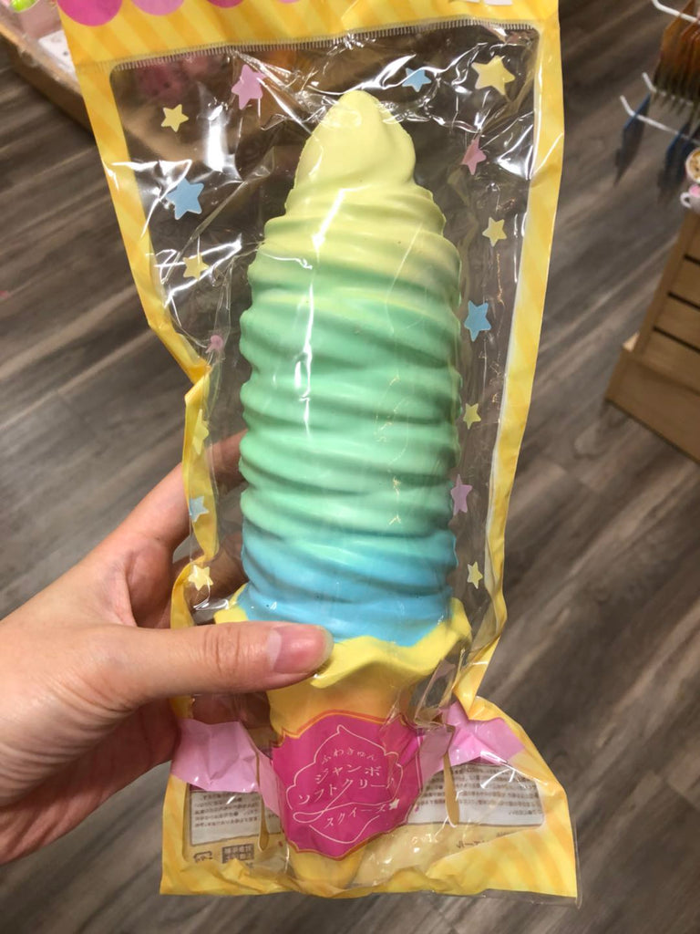 Rainbow Ice Cream Squishy