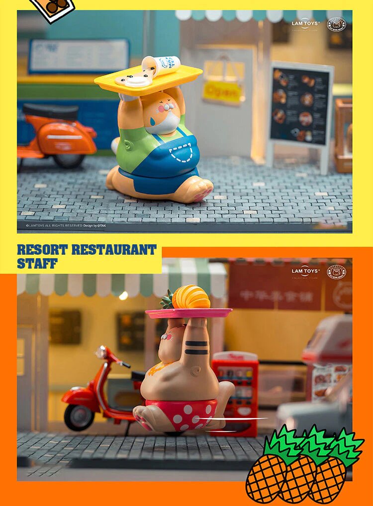 LAM TOYS Uncle Cat More Work More Gain