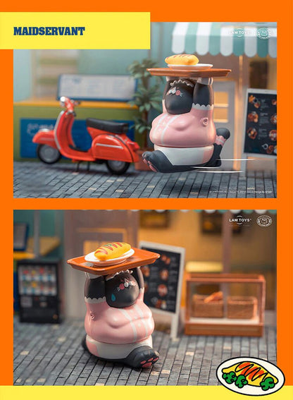 LAM TOYS Uncle Cat More Work More Gain