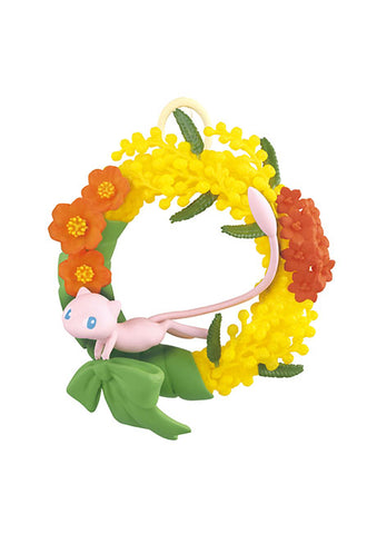 Mini boneco brinquedo RE-MENT Pokemon Wreath Collection Happiness wreath  [3.Sylveon]