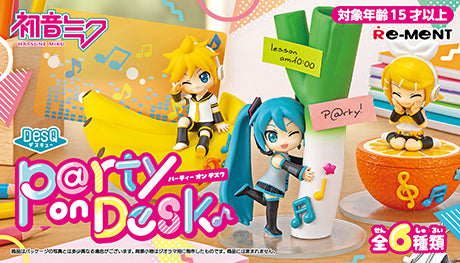 Re-ment: Hatsune Miku DesQ Party on Desk Series