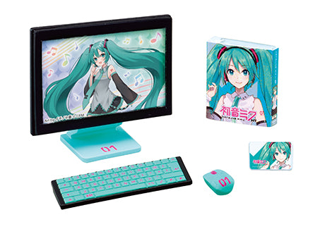 Re-Ment Hatsune Miku: Miku Miku Room