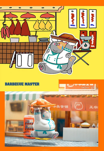 LAM TOYS Uncle Cat More Work More Gain