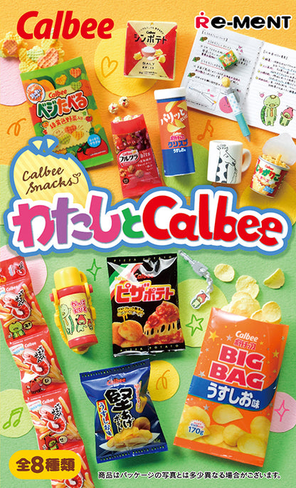 Re-Ment Calbee Snacks Miniature Collection