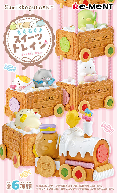 Re-Ment Sumikkogurashi Sweets Train