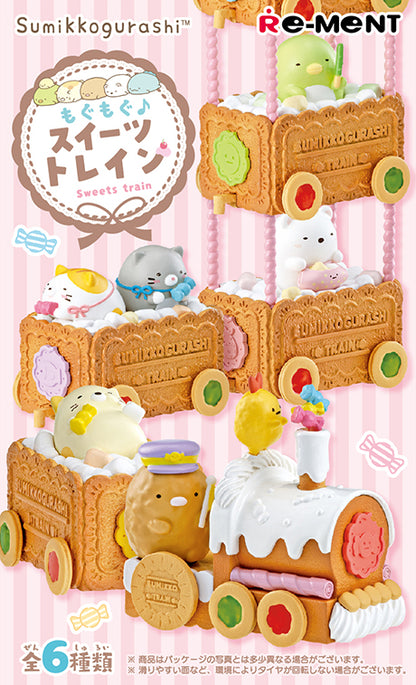 Re-Ment Sumikkogurashi Sweets Train