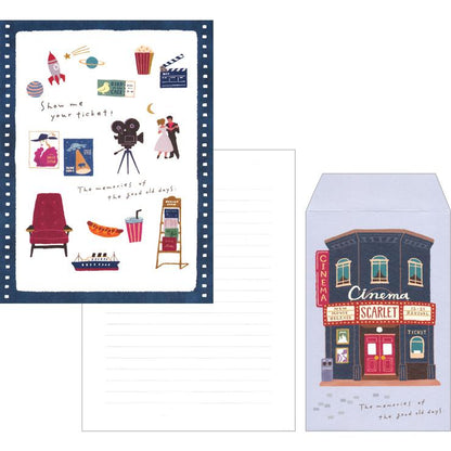 Shopping Street Cute Letter Stationery Set