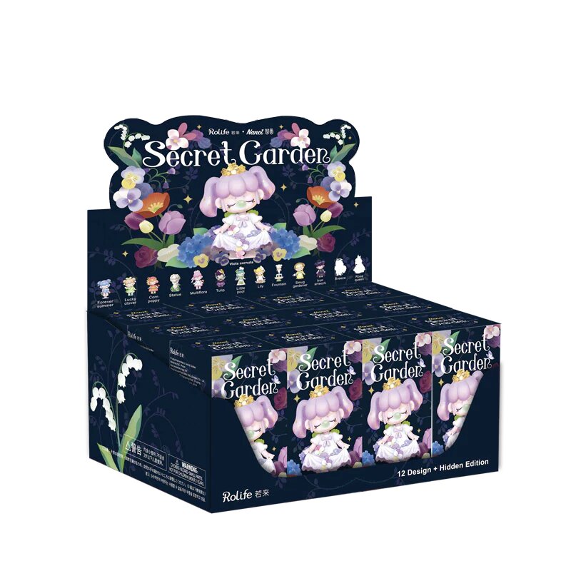 Rolife Nanci Secret Garden（シークレットガーデン） Rolife Nanci Secret Garden Series Designer Toy Figure Blind Box