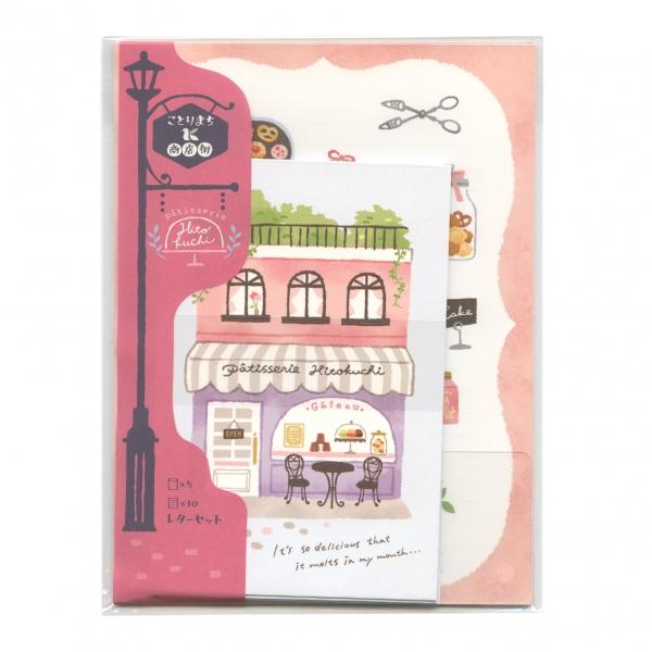 Shopping Street Cute Letter Stationery Set