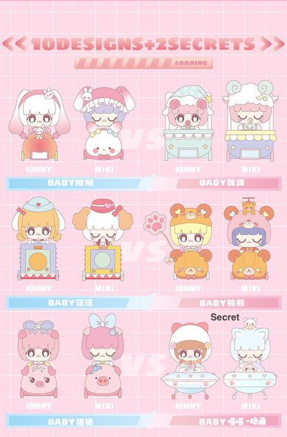 52TOYS KIMMY & MIKI Baby Bumper Cars Series
