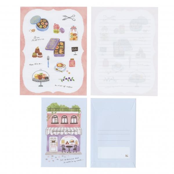 Shopping Street Cute Letter Stationery Set