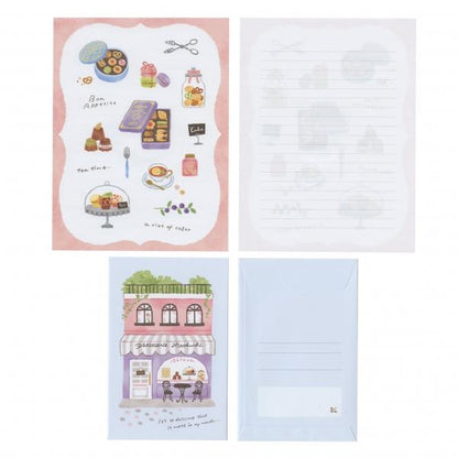 Shopping Street Cute Letter Stationery Set