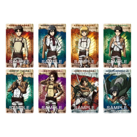 Attack On Titian Metallic Card Collection Gum Vol 1 Collector Card NEKO STOP Attack On Titian Metallic Card Collection Gum Vol 1 Collector Card NEKO STOP