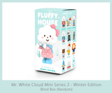 POPMART Mr. White Cloud Mini Series 2 White Winter Edition Series