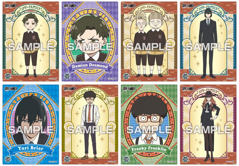 Ensky Spy X Family Clear Card Collection Gum Vol.2