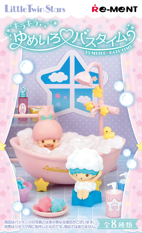 Re-Ment Sanrio Little Twin Stars Kirakira Yumeiro Bath Time