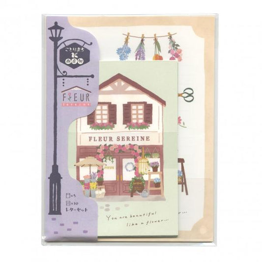 Shopping Street Cute Letter Stationery Set