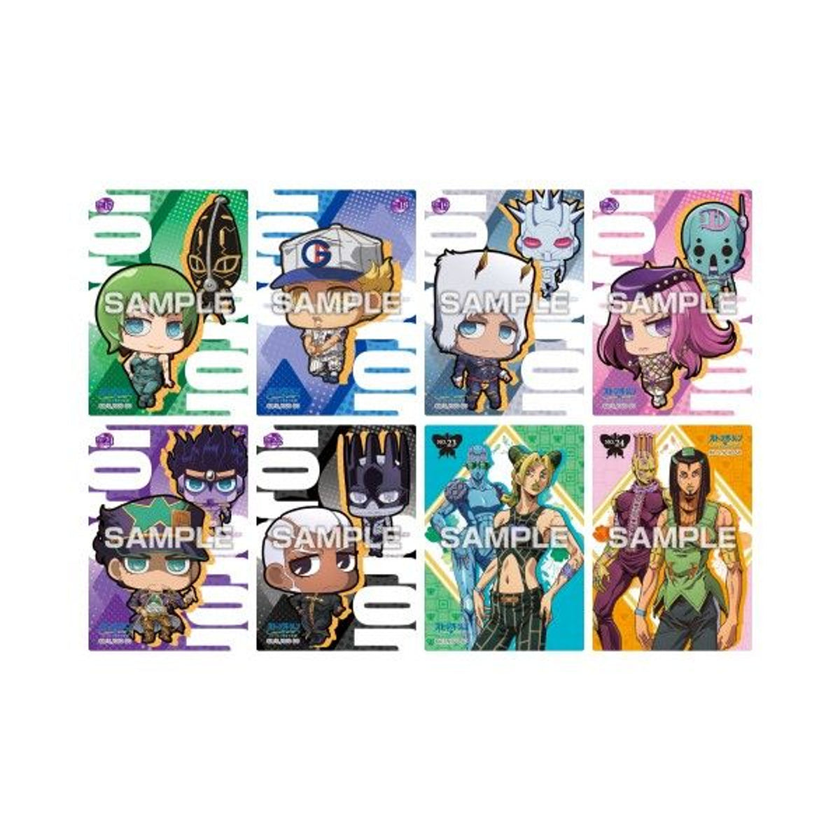 Ensky Jojo's Bizarre Adventure Stone Ocean Clear Card Collection Gum Vol.1